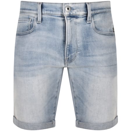 Product Image for G Star Raw 3301 Slim Shorts Light Wash Blue