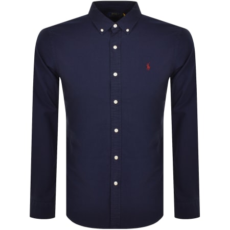 Product Image for Ralph Lauren Slim Fit Oxford Sport Shirt Navy