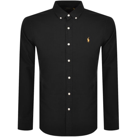 Product Image for Ralph Lauren Slim Fit Oxford Sport Shirt Black