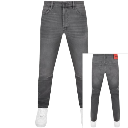 Product Image for HUGO 634 Tapered Fit Jeans Grey
