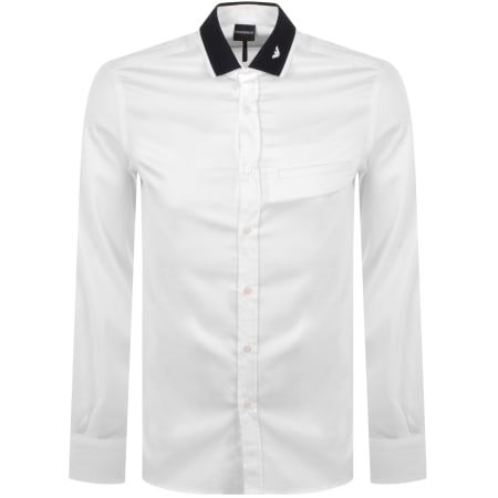 Product Image for Emporio Armani Long Sleeve Shirt White