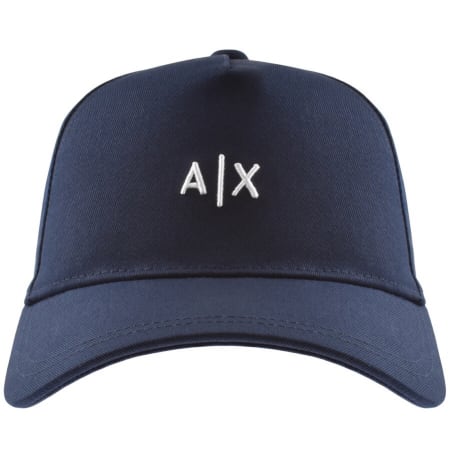Product Image for Armani Exchange logo Baseball Cap Navy
