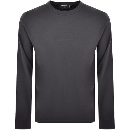 Product Image for DSQUARED2 Logo Long Sleeve T Shirt Grey