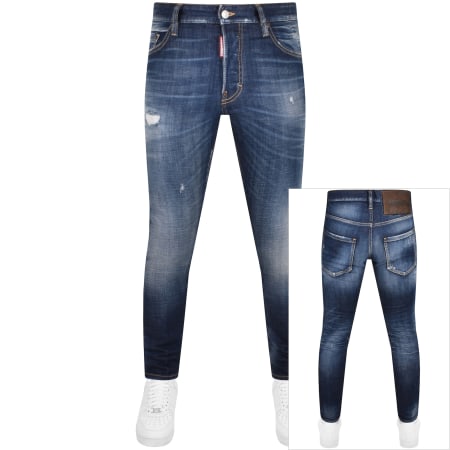 Product Image for DSQUARED2 Skater Slim Fit Jeans Blue