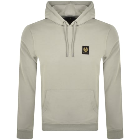 Product Image for Belstaff Logo Pullover Hoodie Grey