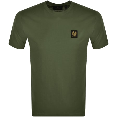 Product Image for Belstaff Short Sleeve Logo T Shirt Green