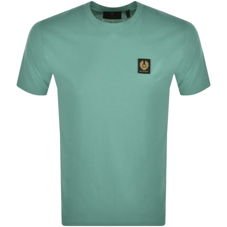 Product Image for Belstaff Short Sleeve Logo T Shirt Blue