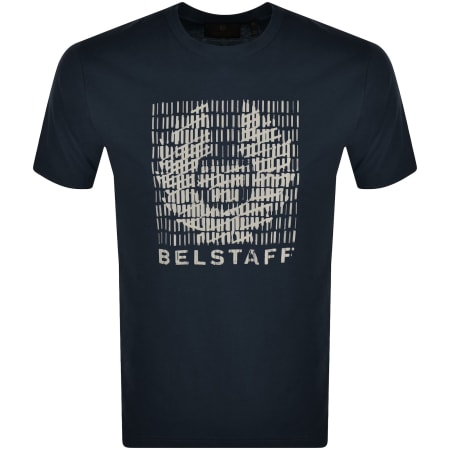 Product Image for Belstaff Short Sleeve Match T Shirt Navy