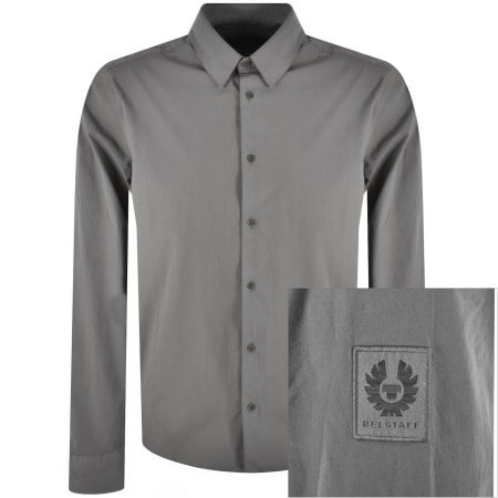 Product Image for Belstaff Pipe Long Sleeved Shirt Grey