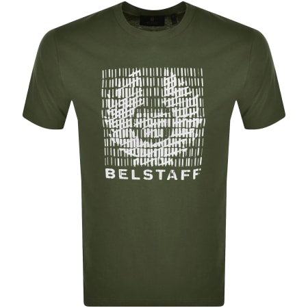 Product Image for Belstaff Short Sleeve Match T Shirt Green