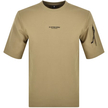 Product Image for G Star Raw Tweeter Half Sleeve T Shirt Khaki