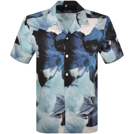Product Image for Ted Baker Henris Relaxed Fit Floral Shirt Blue