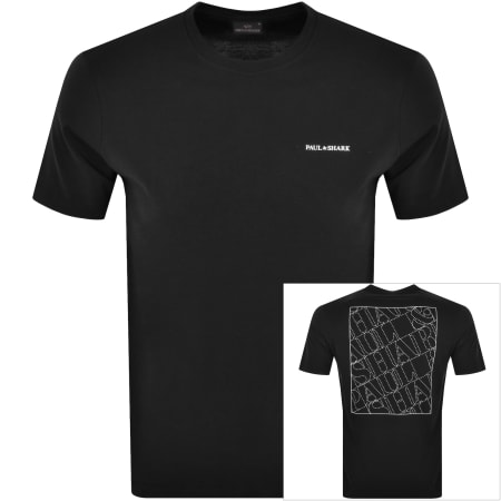 Product Image for Paul And Shark Short Sleeve Logo T Shirt Black