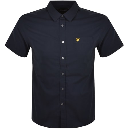 Product Image for Lyle And Scott Plain Poplin Shirt Navy
