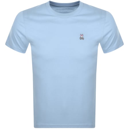 Product Image for Psycho Bunny Classic Crew Neck T Shirt Blue