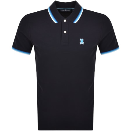 Recommended Product Image for Psycho Bunny Granbury Pique Polo T Shirt Navy