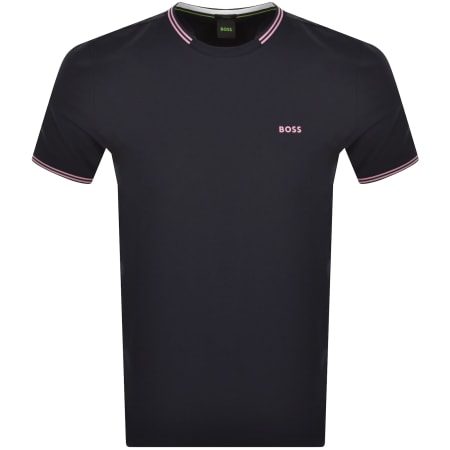 Recommended Product Image for BOSS Taul T Shirt Navy