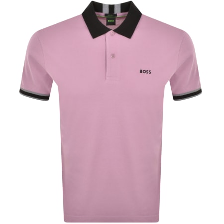 Product Image for BOSS Paddy 8 Polo T Shirt Purple