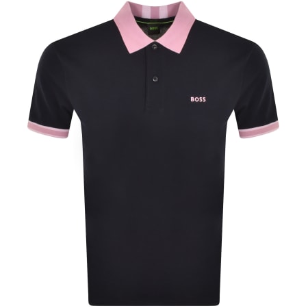 Recommended Product Image for BOSS Paddy 8 Polo T Shirt Navy