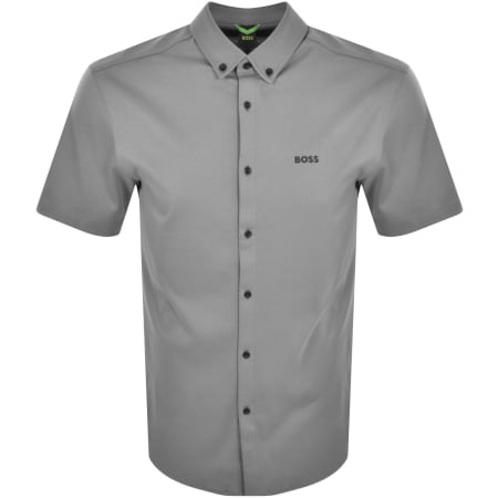 Recommended Product Image for BOSS B Motion Short Sleeve Shirt Grey