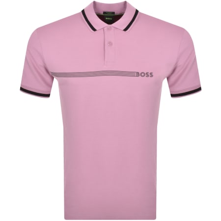 Product Image for BOSS Paddy 1 Polo T Shirt Purple