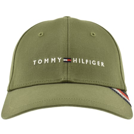 Product Image for Tommy Hilfiger Foundation Baseball Cap Green