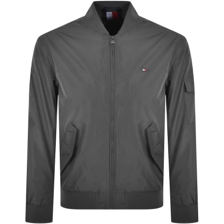 Product Image for Tommy Hilfiger Recycled Bomber Jacket Grey