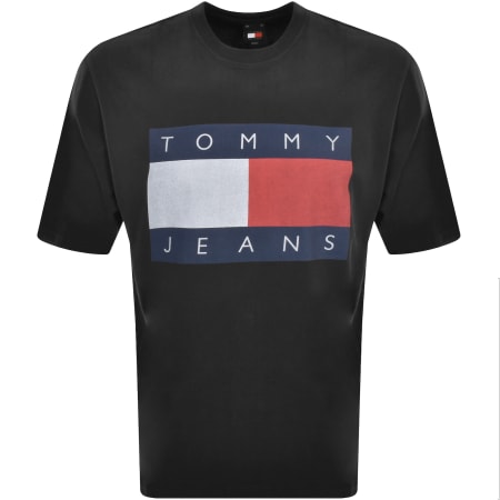 Product Image for Tommy Jeans Big Flag Oversized T Shirt Black