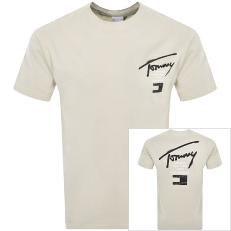 Product Image for Tommy Jeans Graffiti T Shirt White
