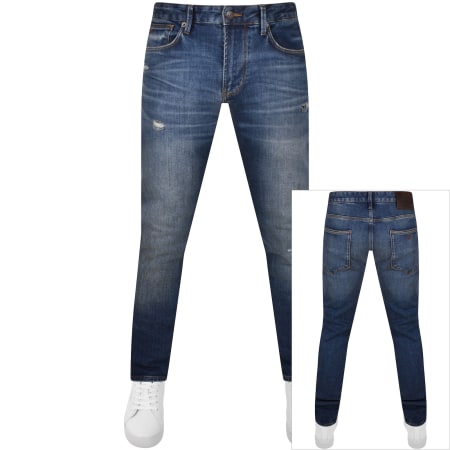 Product Image for Emporio Armani J06 Slim Fit Jeans Mid Wash Blue