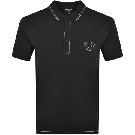Recommended Product Image for True Religion Relaxed Embroidered Polo Black