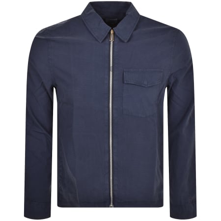 Product Image for Paul Smith Zip Overshirt Navy