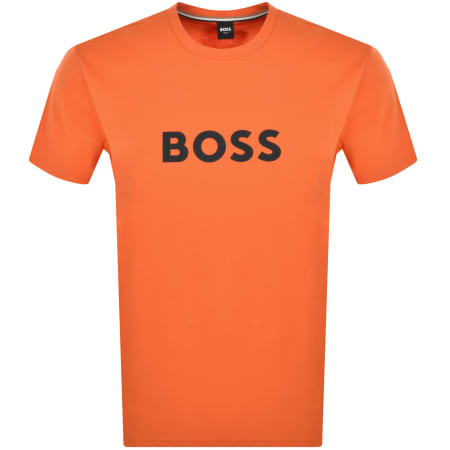 Product Image for BOSS Logo T Shirt Orange
