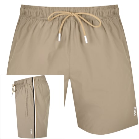 Product Image for BOSS Iconic Swim Shorts Beige