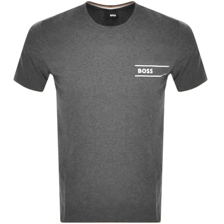 Product Image for BOSS 24 Logo T Shirt Grey