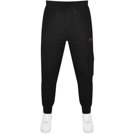 Recommended Product Image for HUGO Dwellrom Gel Joggers Black