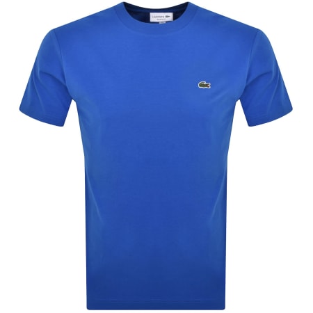 Product Image for Lacoste Crew Neck T Shirt Blue