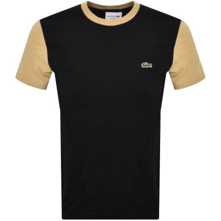 Recommended Product Image for Lacoste Colour Block T Shirt Black
