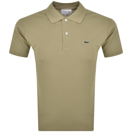 Product Image for Lacoste Classic Fit Polo T Shirt Beige