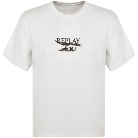 Recommended Product Image for Replay X Martin Garrix Logo T Shirt White