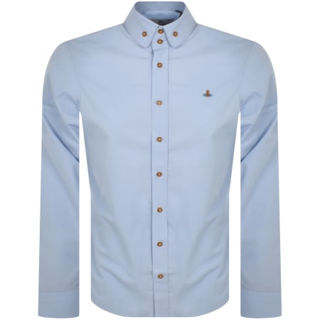 Product Image for Vivienne Westwood 2 Button Krall Shirt Blue