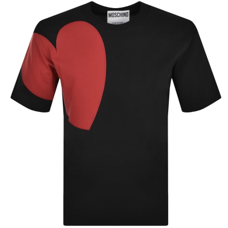 Product Image for Moschino Short Sleeve Logo T Shirt Black