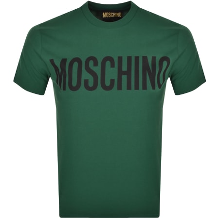 Recommended Product Image for Moschino Logo T Shirt Green