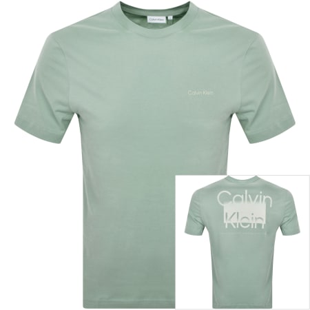 Recommended Product Image for Calvin Klein Logo T Shirt Grey