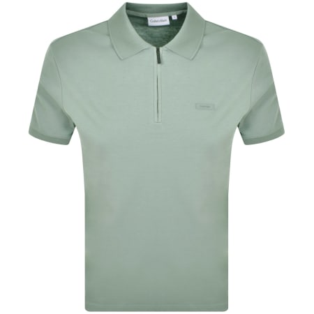 Product Image for Calvin Klein Welt Polo T Shirt Grey