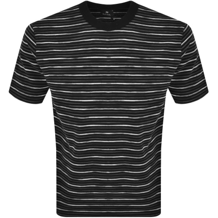 Product Image for Paul Smith Regular Fit Striped T Shirt Black