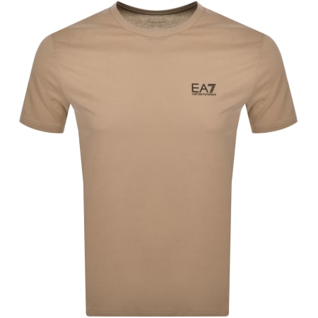Product Image for EA7 Emporio Armani Core ID T Shirt Brown