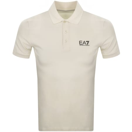 Product Image for EA7 Emporio Armani Core ID Polo T Shirt Cream