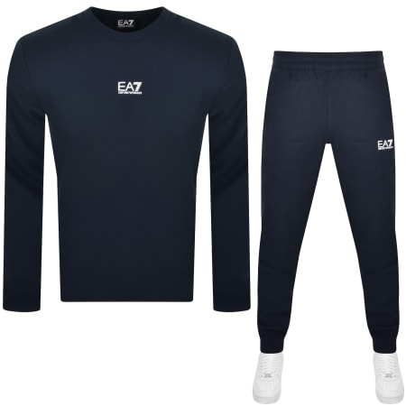 Recommended Product Image for EA7 Emporio Armani Logo Tracksuit Navy