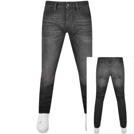 Product Image for Emporio Armani J75 Slim Mid Wash Jeans Grey